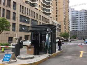 浙江省杭州市桐廬縣城濱江大聯小區車牌識別